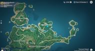 The grave location on the map (Image via Genshin Impact)